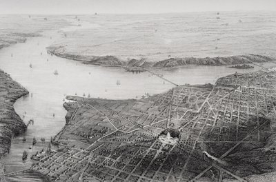 Washington D.C. y sus alrededores durante la era de la Guerra Civil de J. Wells